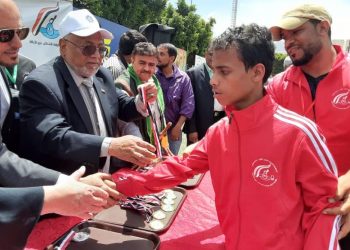 مركز النور للمكفوفين يحصد الترتيب الأول  في البطولة الثالثة لألعاب القوى لذوي الاعاقة