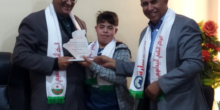 فوج ذوي الهمم في زيارة رسمية إلى مقر دائرة عين وسارة بالجلفة