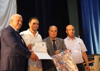 والي ولاية الجلفة يحي اتحفال لي 61 لعيد الإستغلال و الشباب