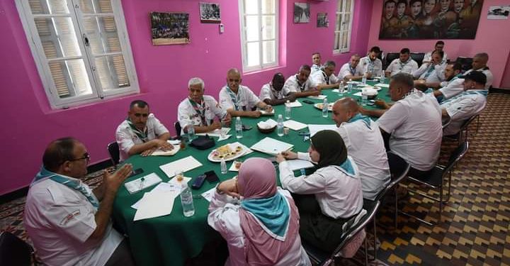 قدماء الكشافة الإسلامية الجزائرية: تسليم المهام بين الأعضاء السابقين والجدد للمكتب الوطني