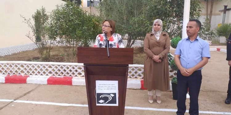 السيدة كوثر كريكو تشرف بالمدية على انطلاق السنة الدراسية الجديدة للتلاميذ ذوي الاحتياجات الخاصة