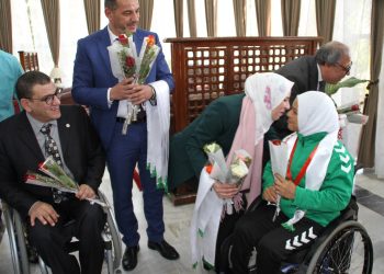استقبال رسمي يليق بالأبطال: إشادة وطنية بإنجازات المنتخب الجزائري لكرة السلة على الكراسي المتحركة